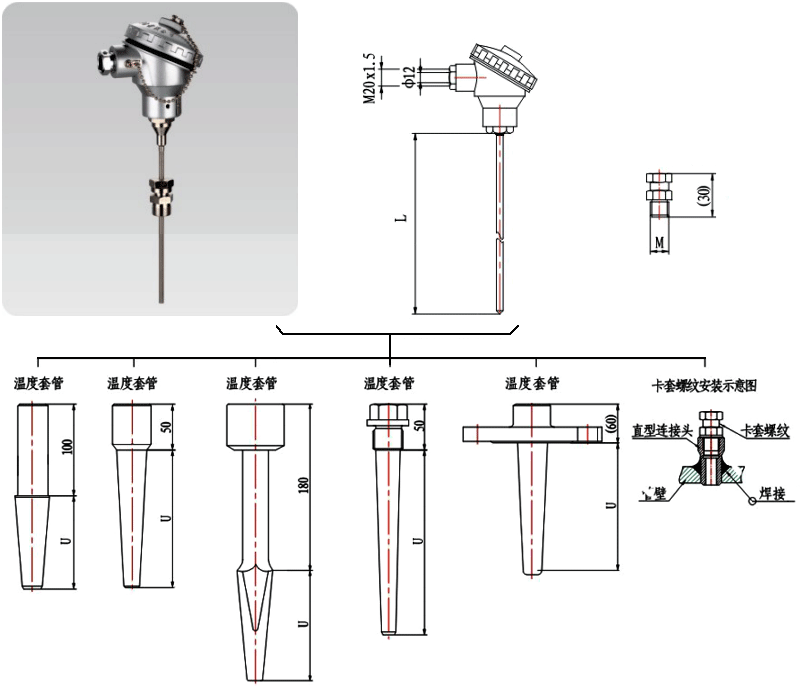 WR①KG②-31HK熱套式熱電偶 WR①KG②-31HK熱套式熱電偶